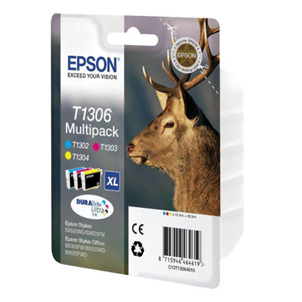 Epson T1306 Multipack epson kopen in de aanbieding Epson T1306 Multipack epson kopen in de aanbieding