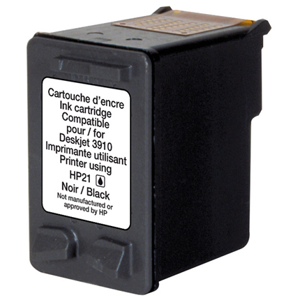 weCare Cartridge compatible met HP 21 Zwart ± 775 pagina's