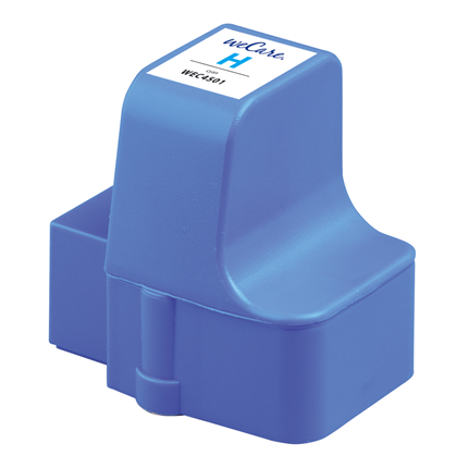 weCare Cartridge compatible met HP 363 Blauw