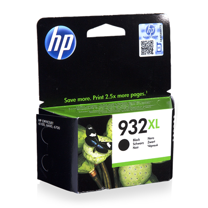 HP Cartridge 932 XL Zwart