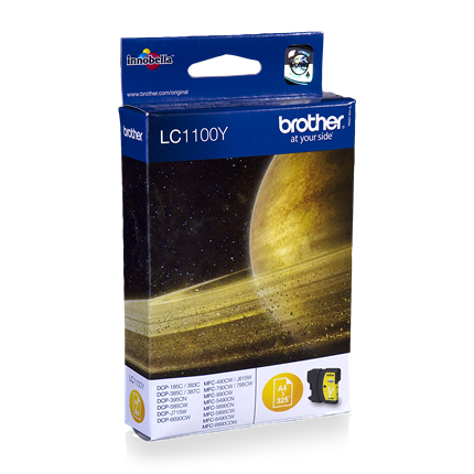 Brother LC1100 Yellow ± 325 pagina's