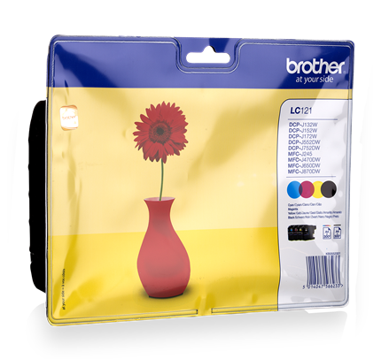 Brother Cartridge LC121 Multipack
