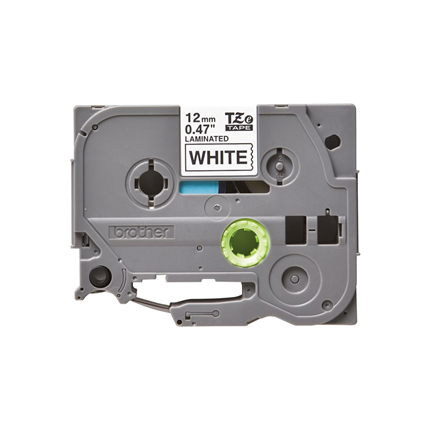 Brother Tape Zwart op Wit TZe-231 12mm