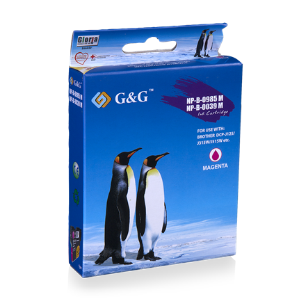 G&G Cartridge compatible met Brother LC-985 Rood