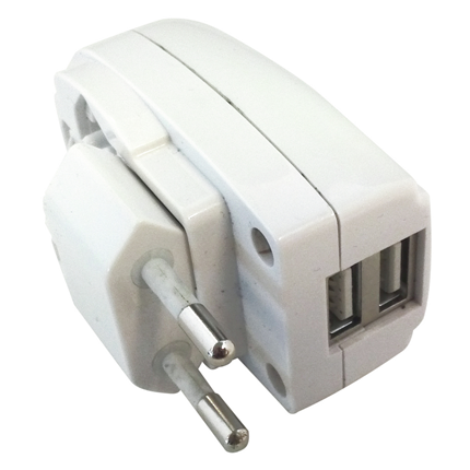 Scanpart USB 220V Adapter 2x 5V-2A
