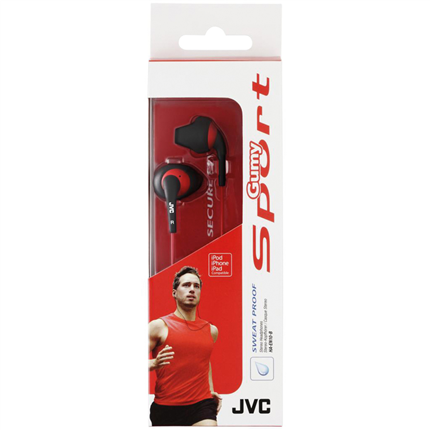 JVC Oortelefoon HA-EN10 Sport In-Ear Zwart