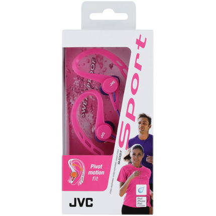 JVC Oortelefoon HA-ECX20 Sport In-Ear Roze