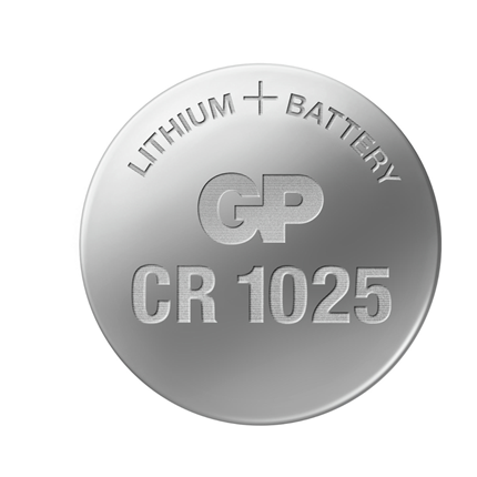 GP CR1025 Knoopcel Lithium Batterij