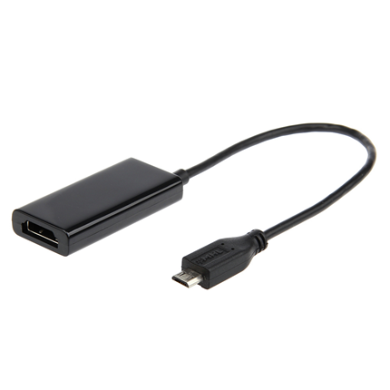 Scanpart Aansluitkabel HDMI(F) - Micro Usb(M) 16cm