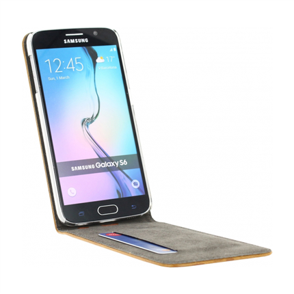 Mobilize Flipcase Wallet Leder Samsung S6