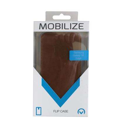 Mobilize Flipcase Wallet Leder Samsung S6 Edge
