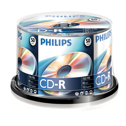 Philips Cd R 700Mb 52Xspeed Spindle 50 Stuks philips kopen in de aanbieding Philips Cd R 700Mb 52Xspeed Spindle 50 Stuks philips kopen in de aanbieding