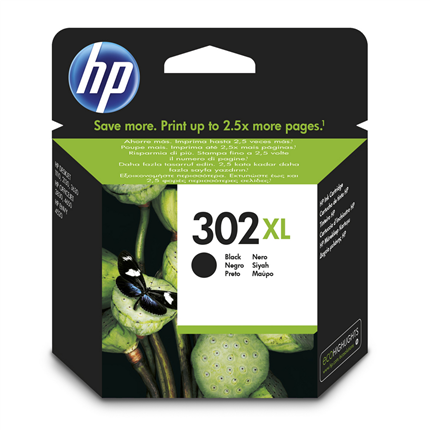 HP Cartridge 302 XL Zwart