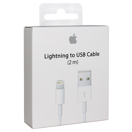 Apple Laad+datakabel Apple lightning 2m
