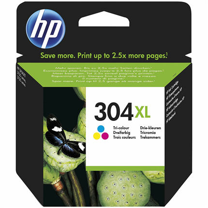 HP cartridge kleur 304 XL 300 pagina's