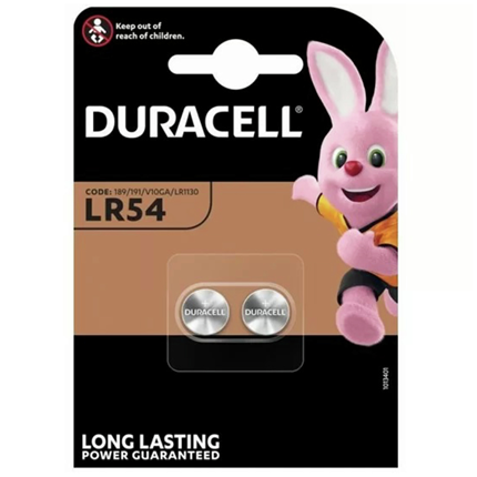 Duracell LR54 Knoopcel Alkaline