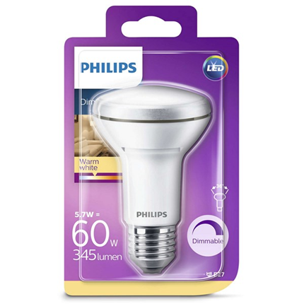 Philips Led Lamp R63 E27 5 7w 420lm Reflector Dimbaar Bestel Bij Handyman