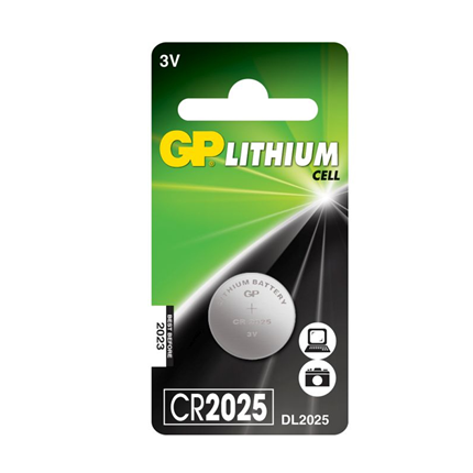 GP CR2025 Knoopcel Lithium Batterij
