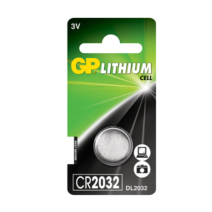 GP CR2032 Knoopcel Lithium Batterij