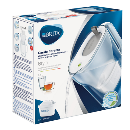 Brita Waterfilterkan Style Cool Grijs 2,4l