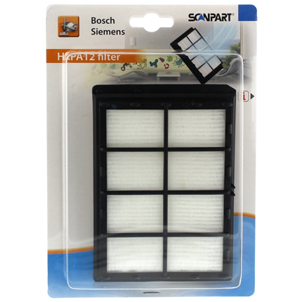 Scanpart Bosch/Siemens HEPA-filter BBZ8SF1-FA0500 H12