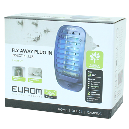 Eurom Insectenlamp Fly Away Plug-in UV4