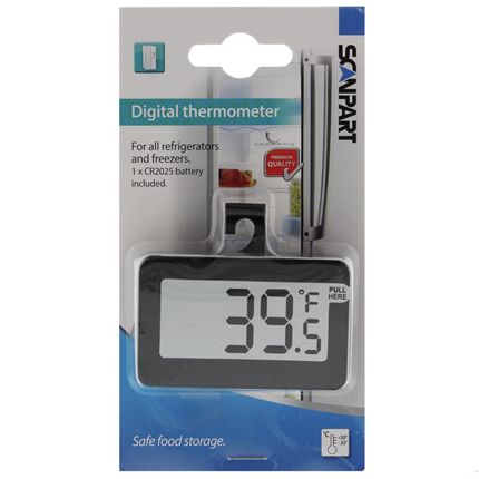 Scanpart Koelkastthermometer digitaal -30/+50