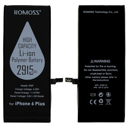 Romoss Accu voor iPhone 6+ 2915 mAh