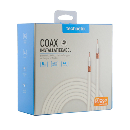 Technetix Coax Kabel in Doos COAXIH 20m