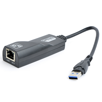 Image of Gembird Adapterkabel USB 3.0(M)-UTP(F) RJ-45 8716309096690