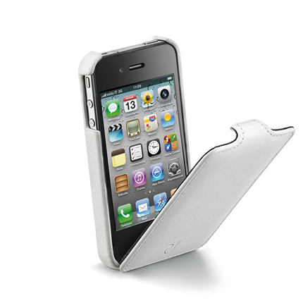 Image of Cellular Line Apple Iphone 4/4s Flipcase Leder 8018080132230