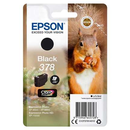 Epson Cartridge 378 Zwart epson kopen in de aanbieding