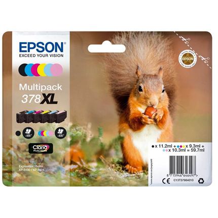 Epson Cartridge Multipack 378Xl Zwart Kleur epson kopen in de aanbieding Epson Cartridge Multipack 378Xl Zwart Kleur epson kopen in de aanbieding