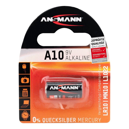 Image of Ansmann Oplaadbare Batterij Alkaline 9V A10/LR10 4013674021321