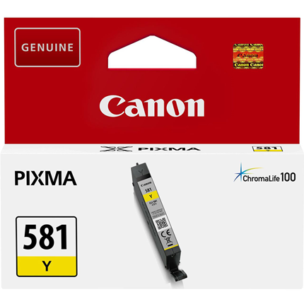 Canon Cartridge CLI-581 Y Geel
