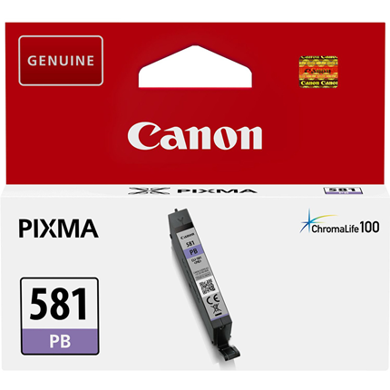 Canon Cartridge CLI-581 PB Foto Blauw