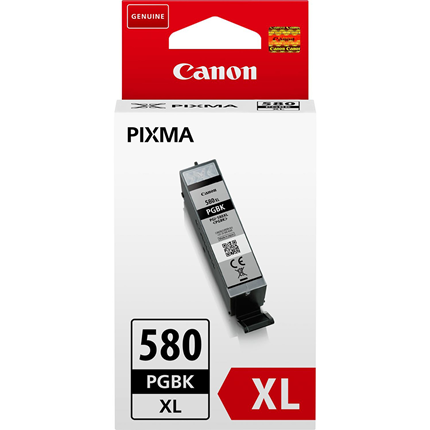 Canon Cartridge PGI-580 PGBK XL Zwart ± 400 pagina's