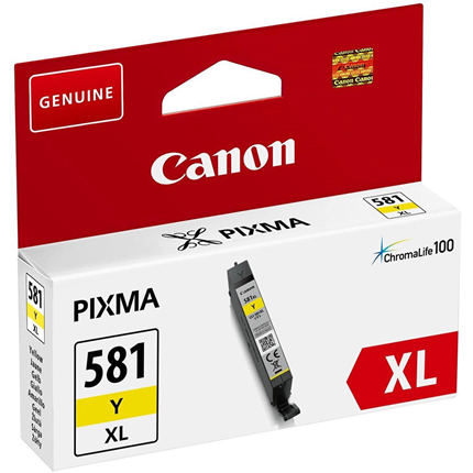 Canon Cartridge CLI-581 Y XL Geel