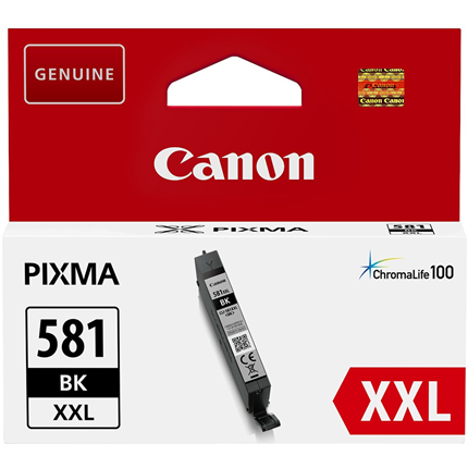 Canon Cartridge CLI-581 BK XXL Zwart ± 4590 pagina's