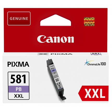 Canon Cartridge CLI-581 PB XXL Foto Blauw ± 9140 pagina's