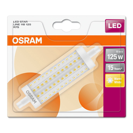 Osram ledlamp R7s 15W line 4058075811614 Warm wit
