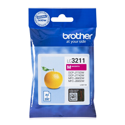 Brother Cartridge LC3211 Rood ± 200 pagina&apos;s