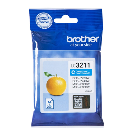 Brother Cartridge LC3211 Blauw