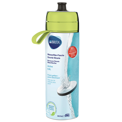 Brita Fill&Go Active Waterfilterfles Lime