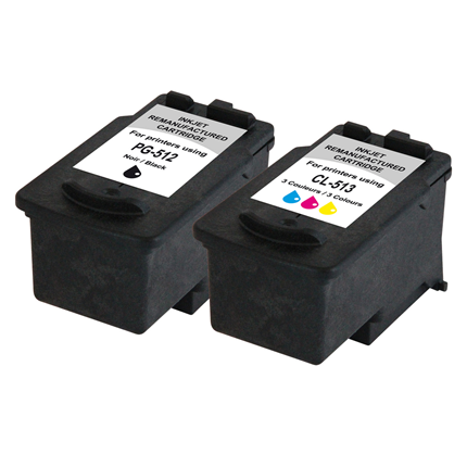 RecycleClub Cartridge compatible met Canon PG-512/CL-513 Multipack