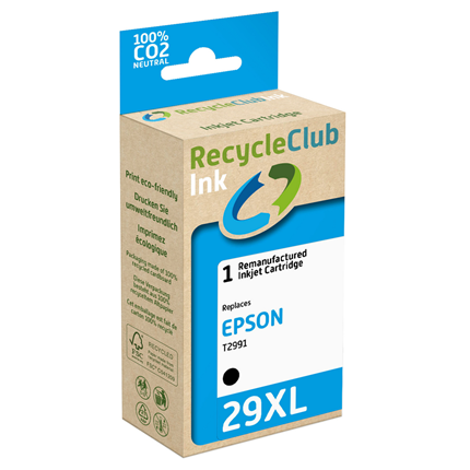 RecycleClub Cartridge compatible met Epson T299140 XL Zwart