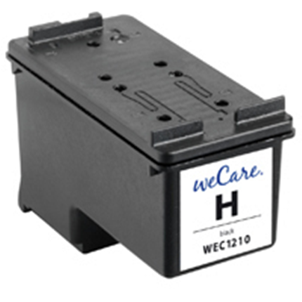 weCare Cartridge compatible met HP 350XL Zwart