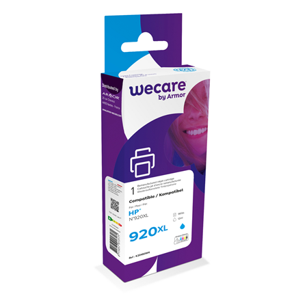 weCare Cartridge compatible met HP 920 XL Blauw ± 960 pagina's