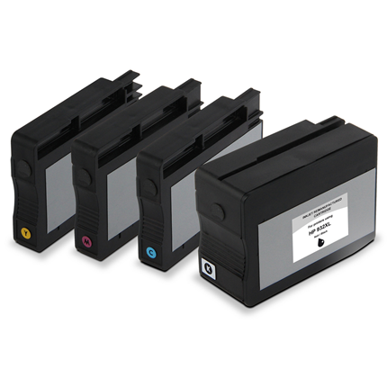 weCare Cartridge compatible met HP 932 XL/933 XL Combipack ± 1030 pagina's (kleur), ± 1090 pagina's (zwart)
