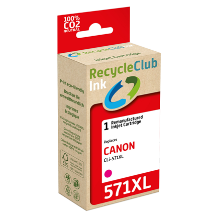 Wecare Cartridge Canon Cli 571Xl Rood wecare kopen in de aanbieding